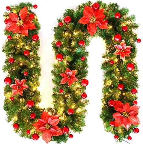 9ft christmas garland - 9ft,