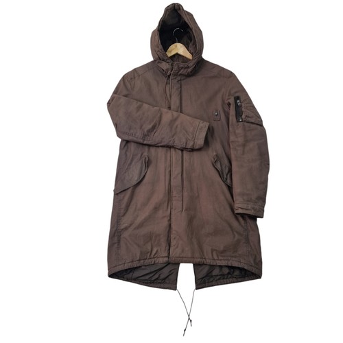 Allsaints wax fishtail parka - fishtail,