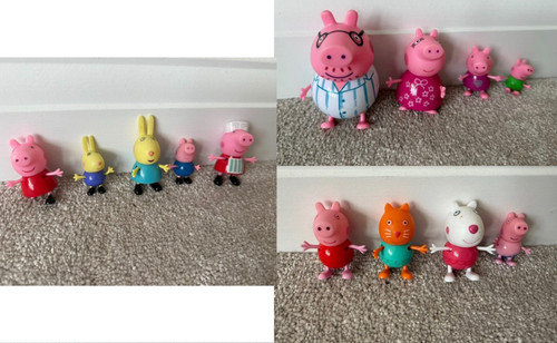 Peppa pig figure - peppa, bundle