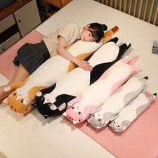 Long Cat Plush Pillow, Soft