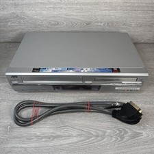 JVC HR-XVS30 Super VHS ET DVD/VHS Combi Player Tested & Working Silver