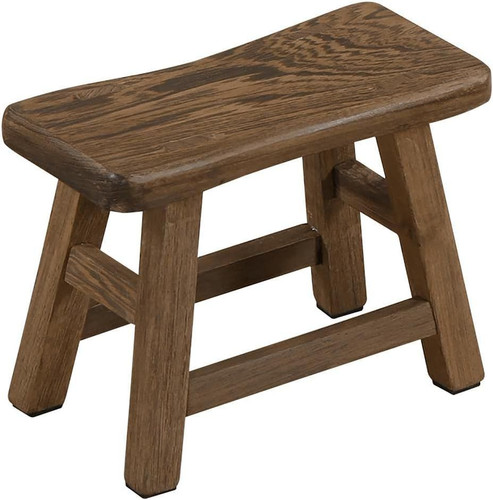 Wooden stool step - stool,