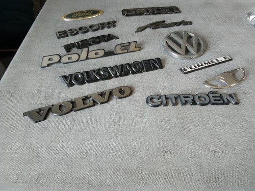Joblot vintage car badges - joblot, of