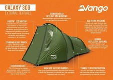 Vango Galaxy 300 Tent Forest Green