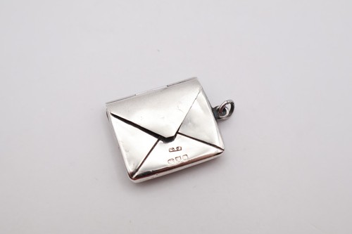 Antique silver novelty stamp - novelty,