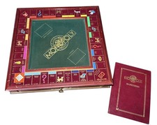 Monopoly Collector’s Edition 1991 Franklin Mint Wooden Luxury Board Game