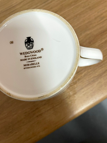 Wedgwood mirabelle floral bone - mirabelle,
