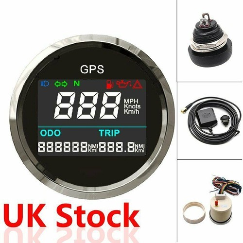 52mm gps speedometer - speedometer, mph