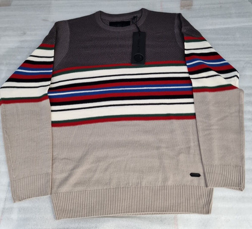 Soul star stripe jumper crew - star,
