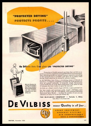 1950 devilbiss company toledo - 1950,