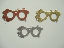 3 Die cuts Steampunk Goggles