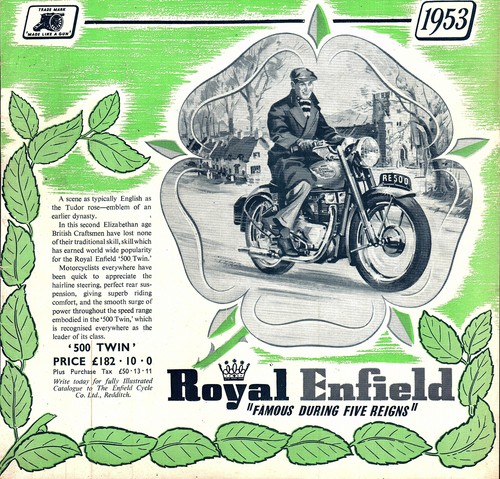 Apr 1953 royal enfield 500 - royal,