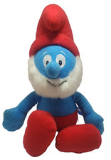 SMURFS PAPA SMURF 14"PLUSH