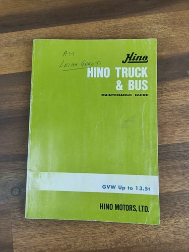 Hino truck bus - truck,