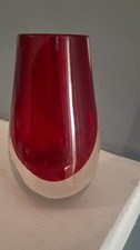 Whitefriars Red  glass small vase
