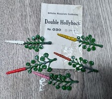 Britains: Scarce Garden Set 030 - Double Hollyhock. Pre War c1930s