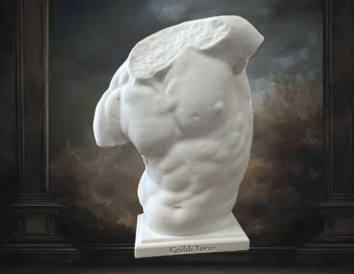 Gaddi torso statue ancient - gaddi,