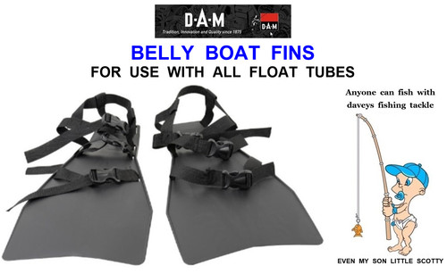 Dam belly boat fins for - dam,
