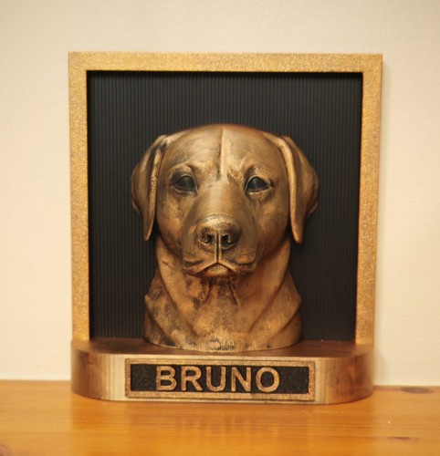 Personalized printed dog - personalized, 3d