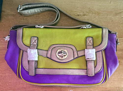 Gionni purple green faux - gionni,