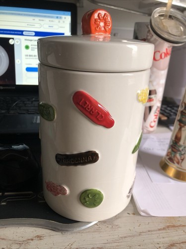 Retro sweet jar with wine - sweet,