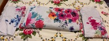 Bright vivid flowered Double Duvet Cover And 2 Pillowcases Set