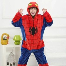 Kids Adult Spider-Man Costume Kigurumi Unisex Onesie11 Cosplay Animal Pajamas 26