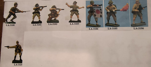 Dunken reusable soldier molds