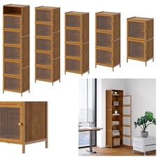 2 3 4 5 6 Tier Bamboo Bookcase