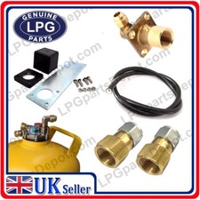 Refillable gas cylinder LPG REFILL KIT with UK FILLER POINT fits gaslow gasit