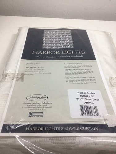 Heritage lace shower curtain - heritage,
