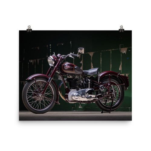 1953 ariel 350 - red, hunter