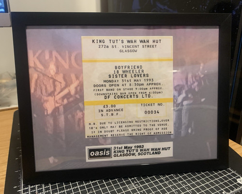 Oasis framed reproduction - oasis,