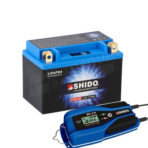 Shido lithium battery and dc4 - shido,
