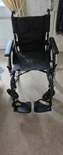 Invacare 2 self propelled Adjustable seat Quick Fold into boot W/C holds 125kg 