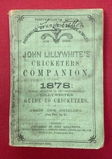 1878 LILLYWHITE’S