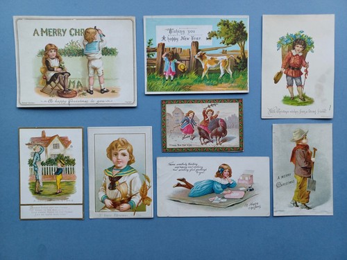 Victorian greeting cards - 8,