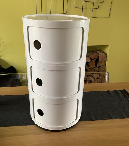 Cylindrical white kartell like - kartell,