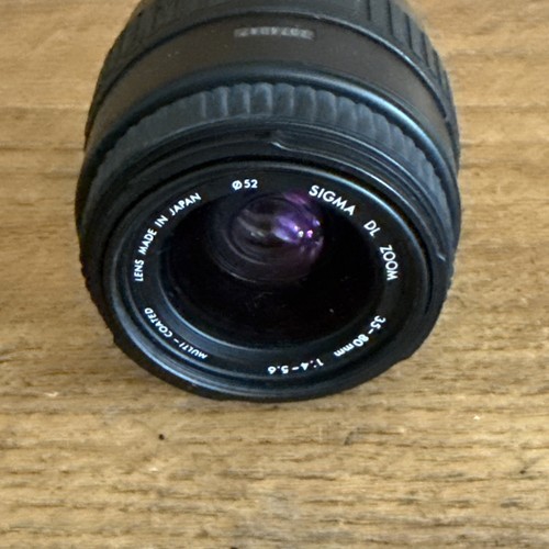 Sigma 80mm 6 dl zoom - f/4-5.6,