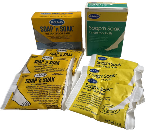 Vtg scholls soap n - dr., soak
