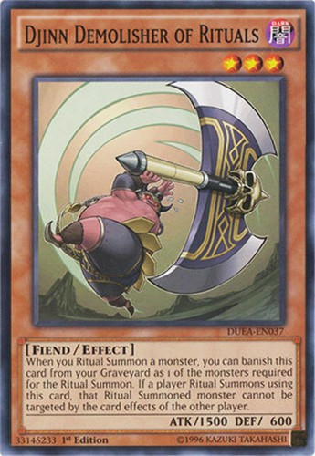 Djinn demolisher rituals - demolisher, of