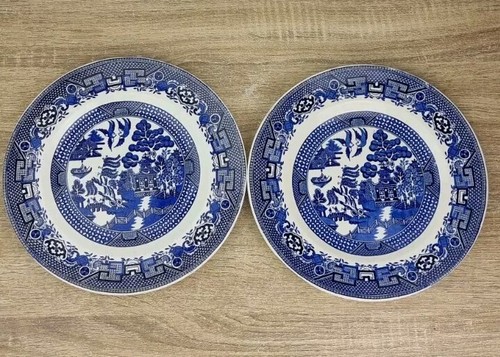 Swinnertons old willow plates - swinnertons,