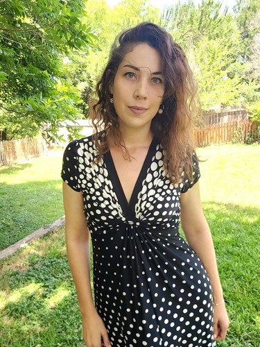 Retro dress size - size, in