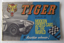 TIGER (COMIC)ALBUM OF MODERN SPORTS CARS OF THE WORLD (1960s)