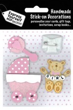 Baby Girl Pram & Teddy DIY
