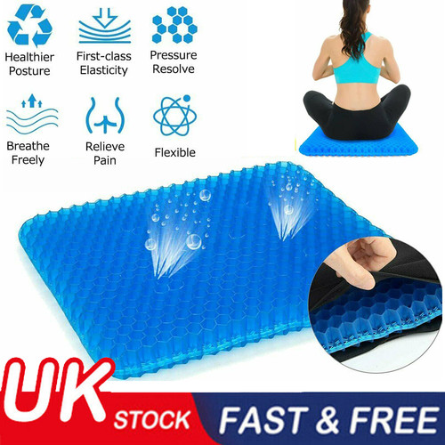 Gel seat cushion flexible - seat,