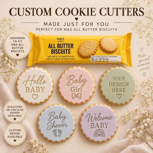 Personalised cookie embosser - personalised,