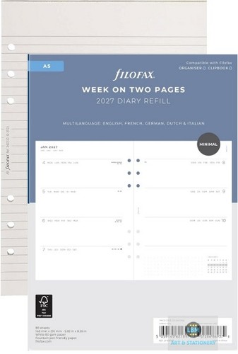 Filofax 2027 diary week - filofax,