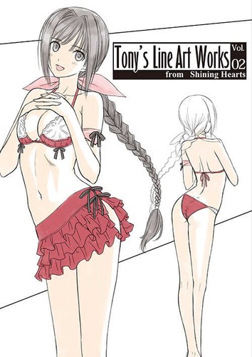 Doujinshi tony line art - line,