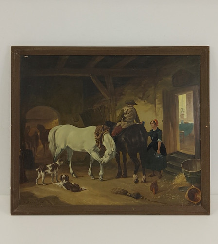Beekhout stable interior - j.,